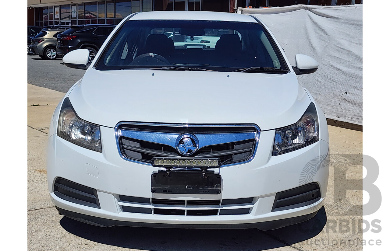 5/2010 Holden Cruze CD JG 4d Sedan White 1.8L