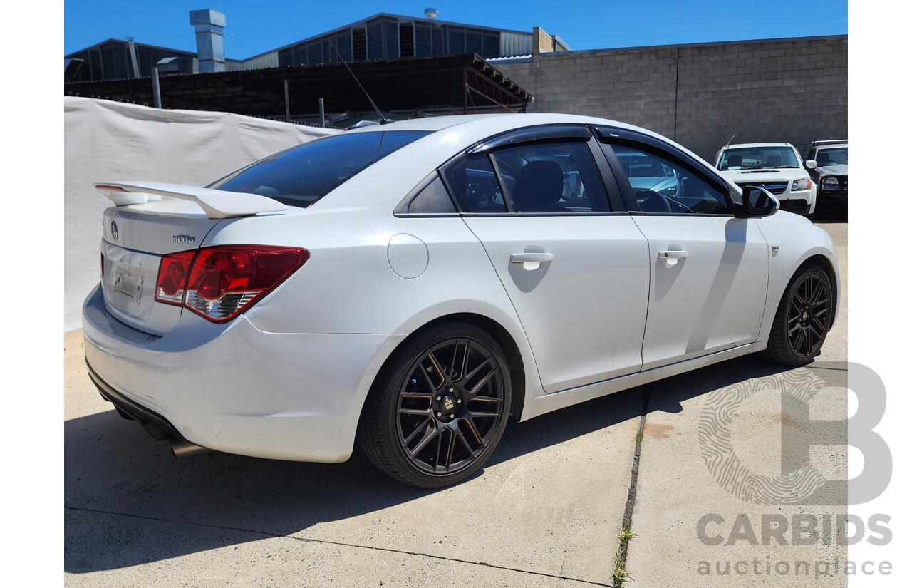 5/2010 Holden Cruze CD JG 4d Sedan White 1.8L