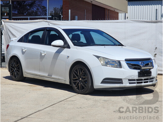 5/2010 Holden Cruze CD JG 4d Sedan White 1.8L