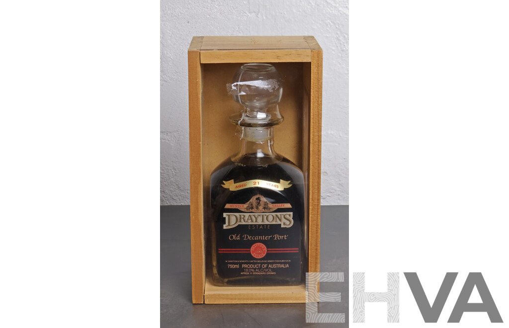 Draytons Estate Old Decanter Port in Presentation Case
