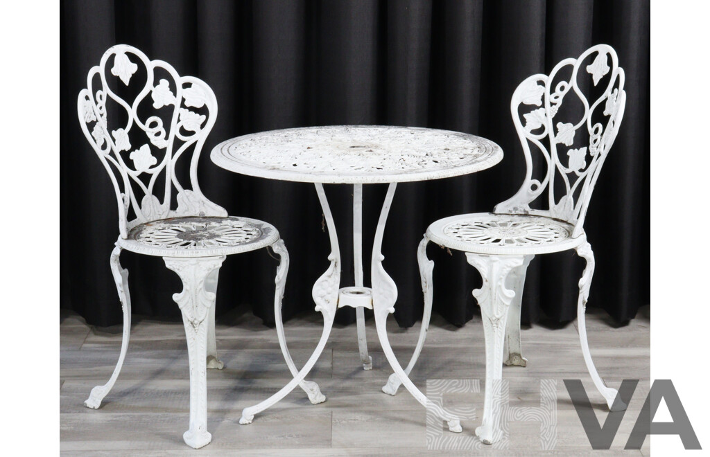 Three Piece Cast Alloy Outdoor Suite