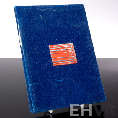 Interesting Hand Illustrated Japanese Sen Shuku an Tea Room Flower Arranging Notebook, Mostly Seika Formal & Moribana Naturalistic Style