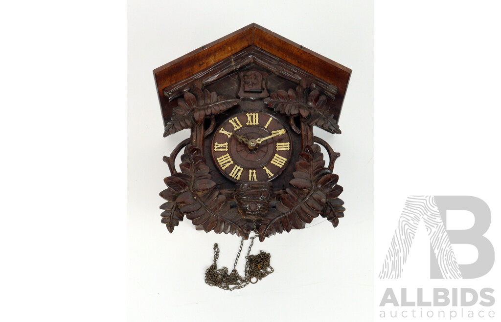 Black Forest Timber Cased Cuckoo Clock