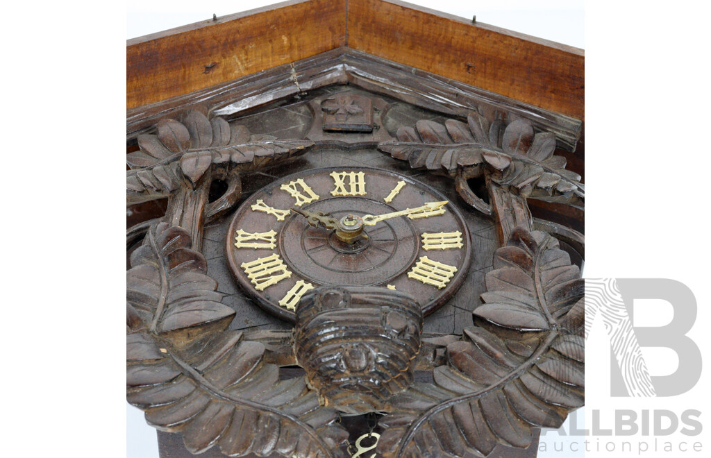 Black Forest Timber Cased Cuckoo Clock