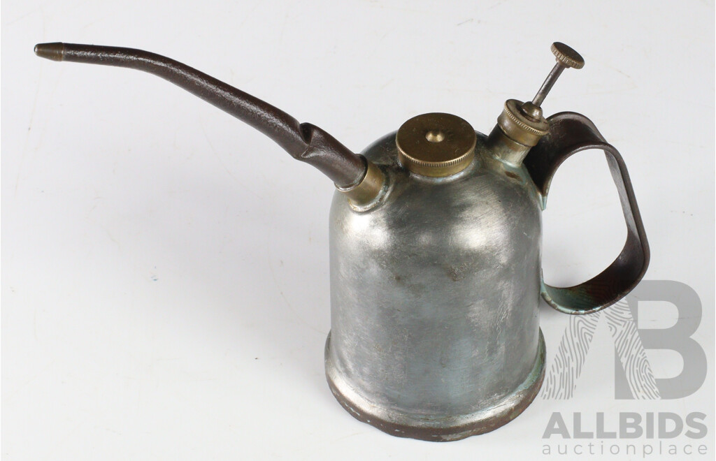Collection of Three Vintage Oil Cans by Bega