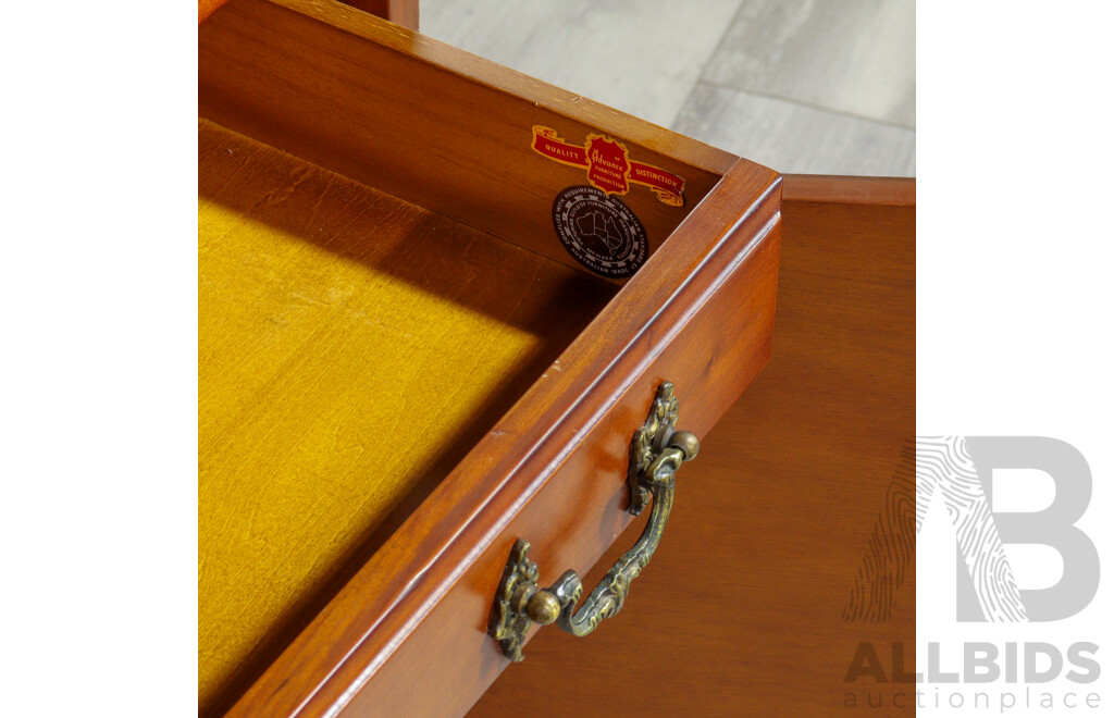 Queen Anne Style Drop Front Bureau