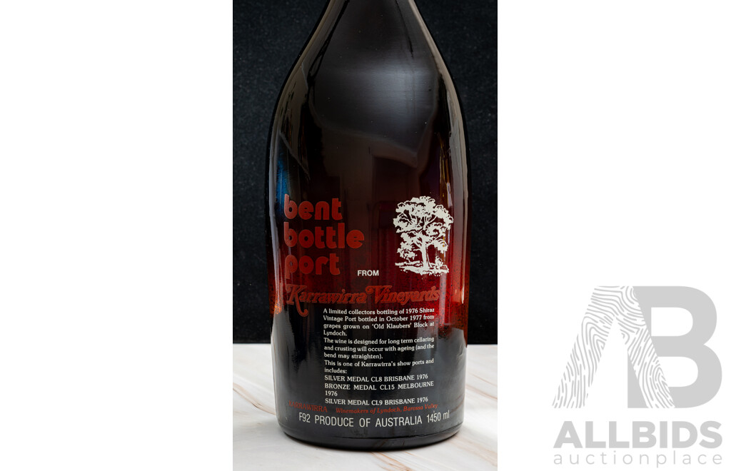 Karrawirra Bent Bottle Port