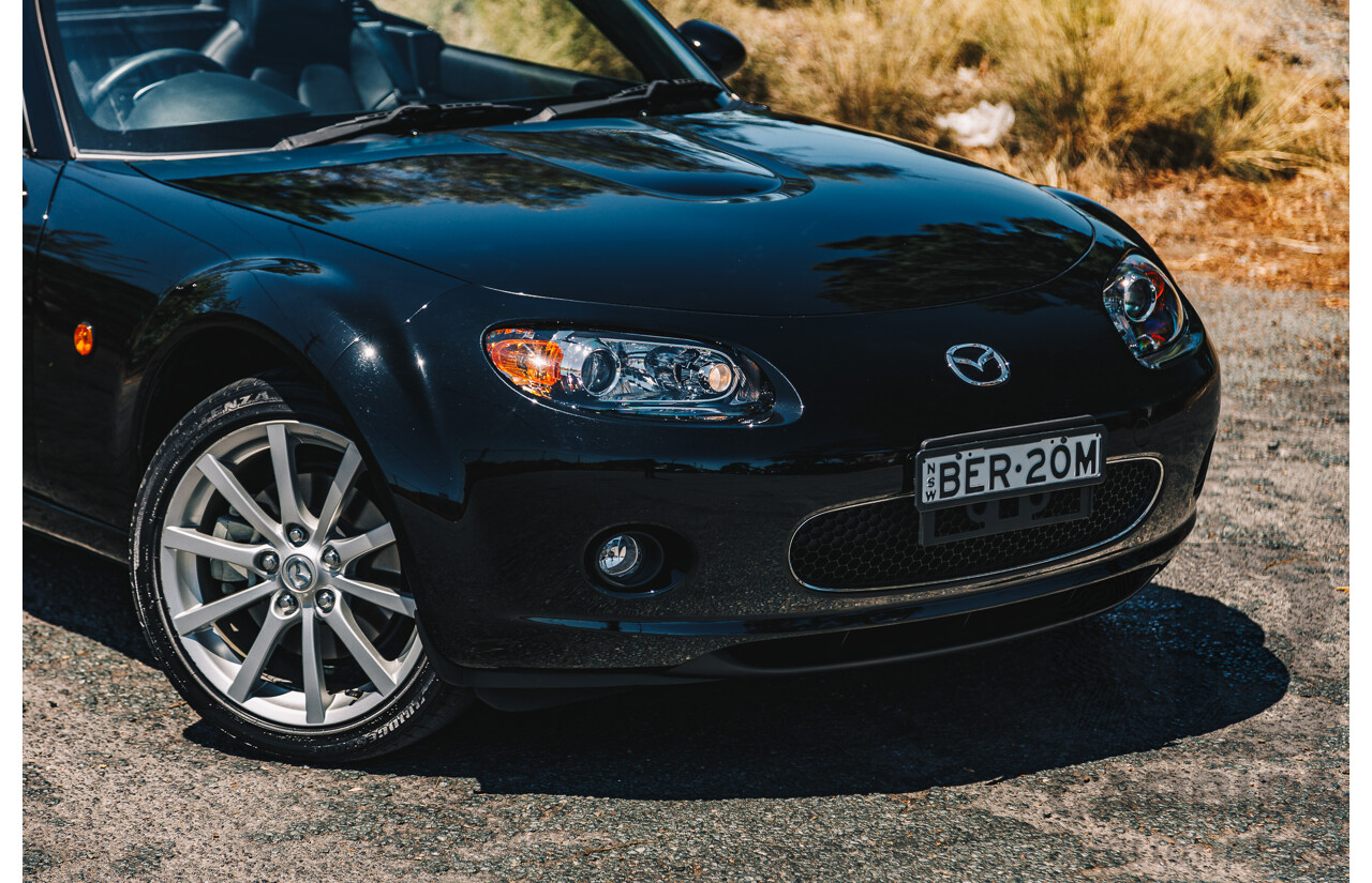 1/2008 Mazda MX-5 NC MY06 Upgrade 2d Hardtop Convertible Brilliant Black 2.0L