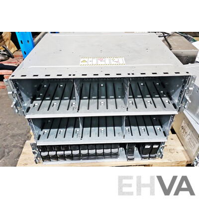EMC (KTN-STL3) 15-Bay Hard Drive Array - Lot of Three
