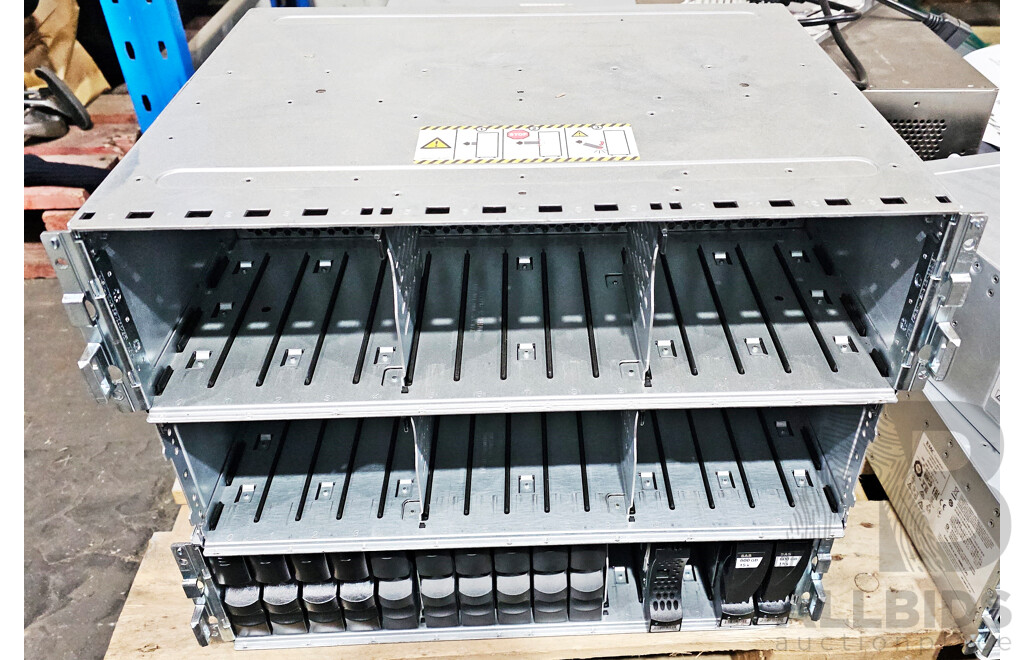 EMC (KTN-STL3) 15-Bay Hard Drive Array - Lot of Three