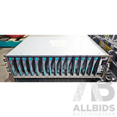 Hitachi (DF600-RKL) 14-Bay Hard Drive Storage Array and 20 Caddies