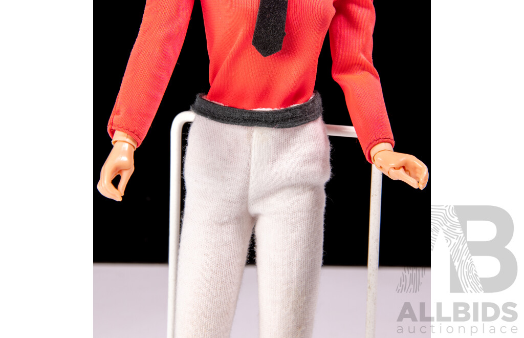 Rare Vintage 1977 Equestrian Barbie Doll & Outfit with Moveable Thumbs, Bendable Elbows & Knees