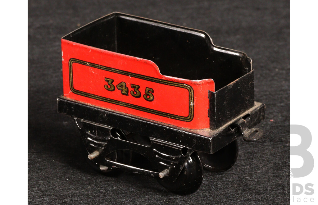 Vintage Hornby O Gauge Clockwork Steam Locomotive 3435