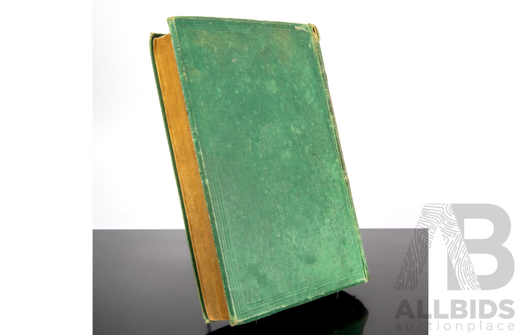Antique Embossed Cloth Bound Edition, 'Explanation of the Epistles and Gospels for the Sundays, Holidays and Festivals Throughout the Ecclesiastical Year', Leonhard Goffiné, Bernard King & Co, Melbourne, Late 1800s
