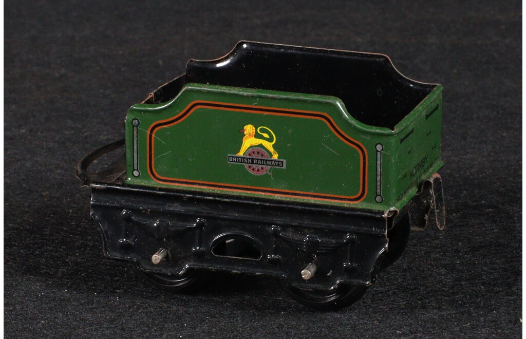 Two Vintage Hornby O Gauge Clockwork Steam Locomotives and Tenders 45746, 3435
