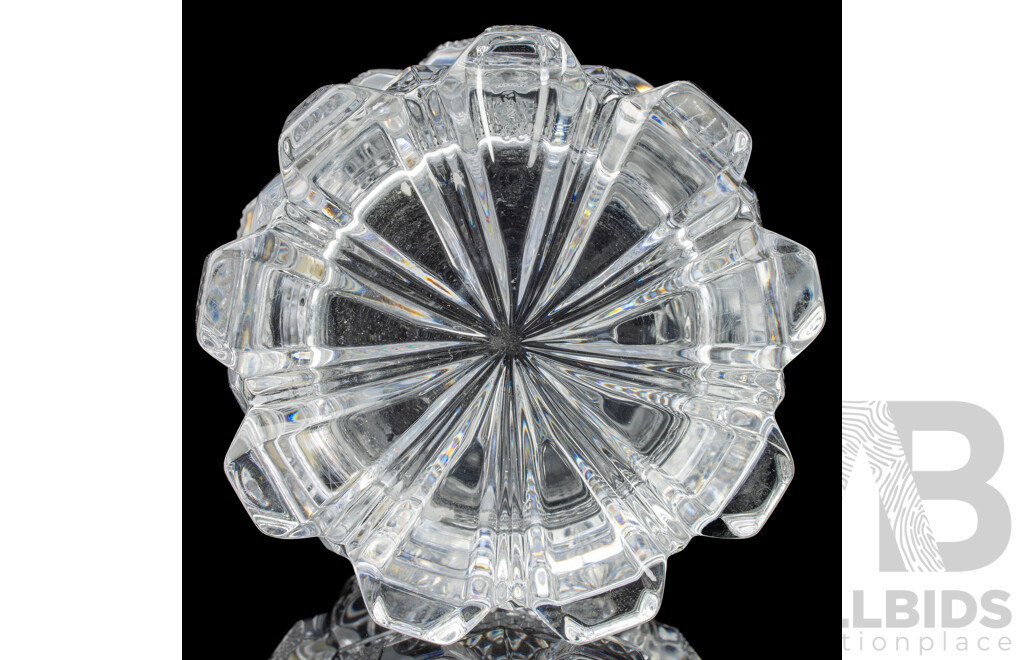 Rare Limited Edition Berlin Design Old Masters of Music Crystal Goblet Rocks Glasses