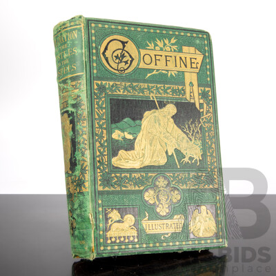 Antique Embossed Cloth Bound Edition, 'Explanation of the Epistles and Gospels for the Sundays, Holidays and Festivals Throughout the Ecclesiastical Year', Leonhard Goffiné, Bernard King & Co, Melbourne, Late 1800s