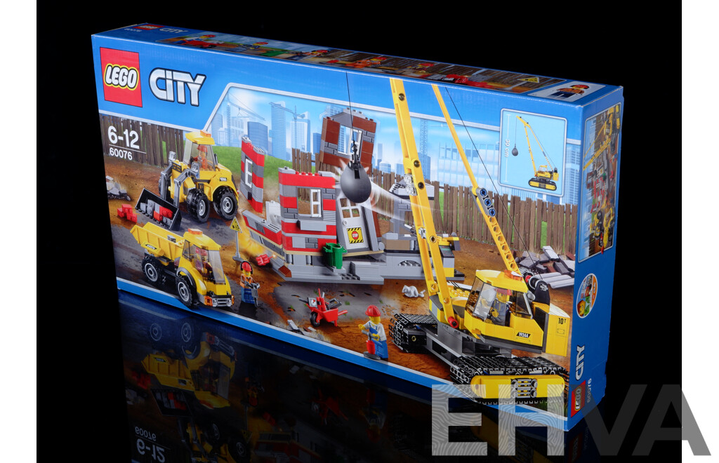 Retired Lego Set, City, Demolition, 60076, Sealed New in Box
