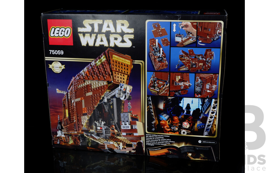 Retired Lego Set, Star Wars, Ultimate Lego Star Wars Collectors Series, Sandcrawler, 75059, Sealed New in Box