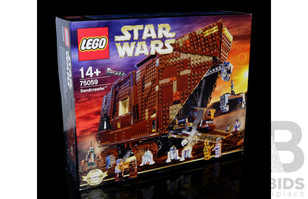 Retired Lego Set, Star Wars, Ultimate Lego Star Wars Collectors Series, Sandcrawler, 75059, Sealed New in Box