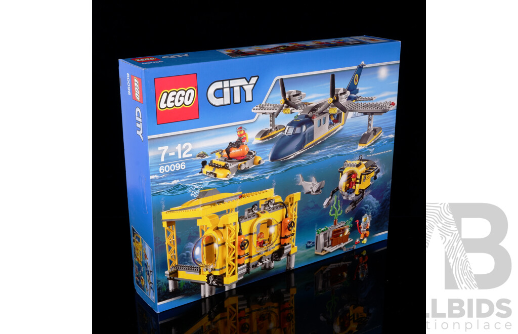 Retired Lego Set, City, Plane and Submarine, 60096, Sealed New in Box