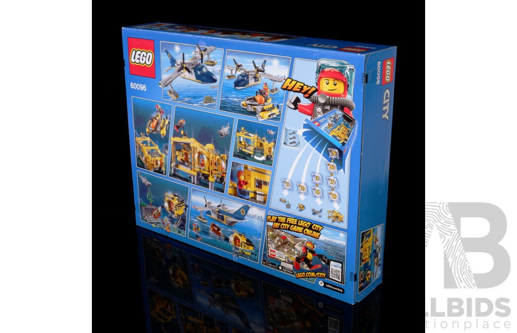Retired Lego Set, City, Plane and Submarine, 60096, Sealed New in Box