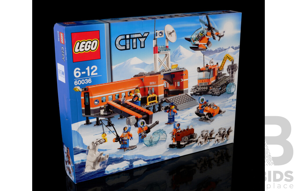 Retired Lego Set, City, Arctic, 60036, Sealed New in Box, Huskies, Polar Bear