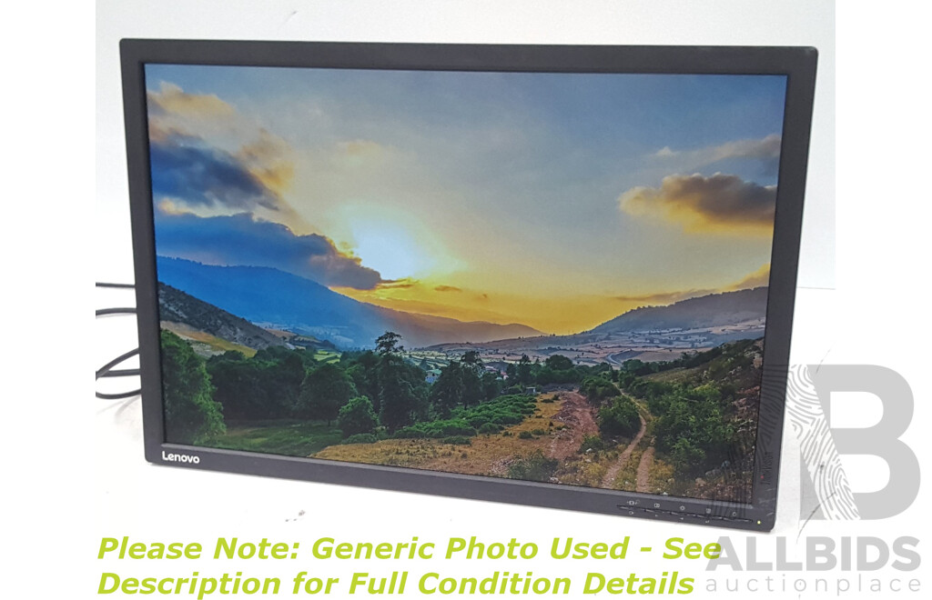Lenovo ThinkVision (T2454pA) WUXGA 24-Inch Widescreen LED-Backlit LCD Monitor *Brand New
