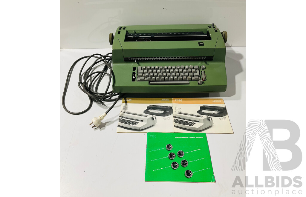 Retro IBM Selectric Typewriter