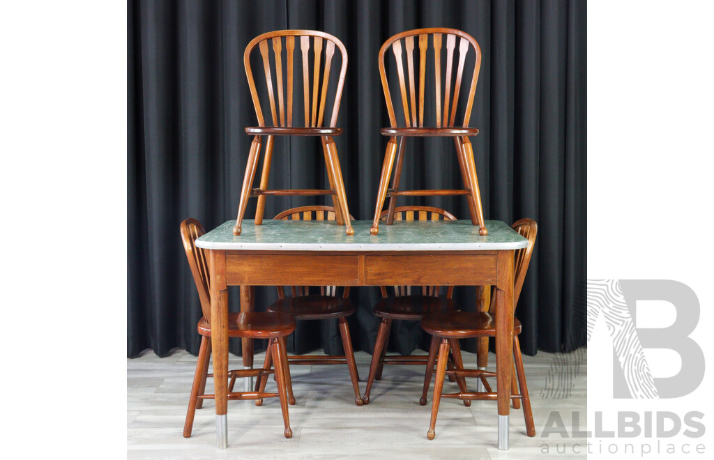 Vintage Seven Piece Dining Suite