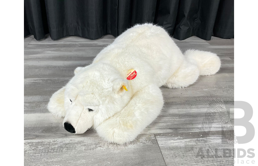 Large German Steiff Arco Polar Bear