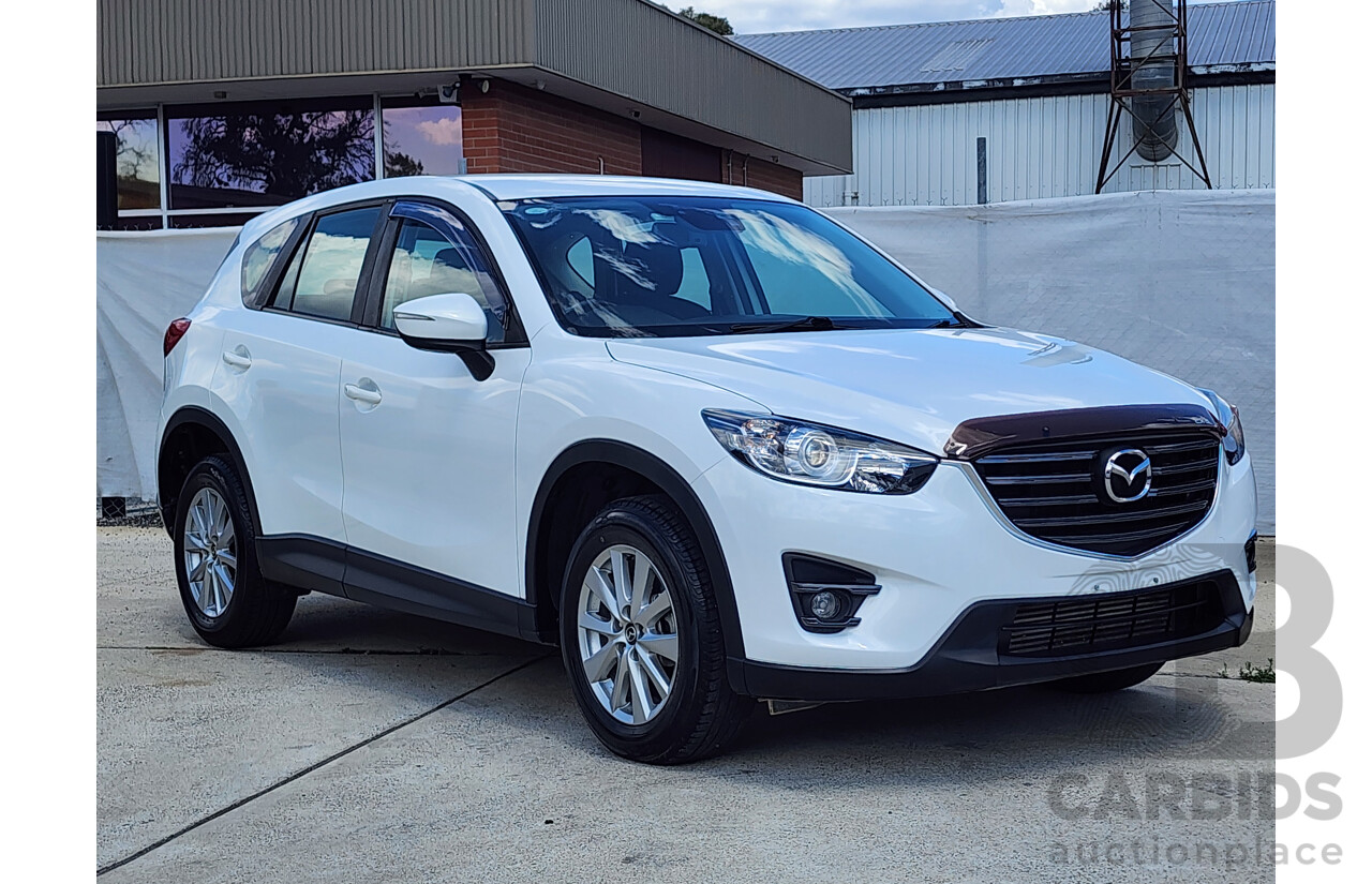 12/2016 Mazda Cx-5 MAXX Sport (4x4) MY17 4d Wagon White 2.2L