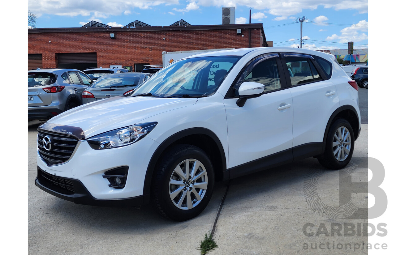 12/2016 Mazda Cx-5 MAXX Sport (4x4) MY17 4d Wagon White 2.2L