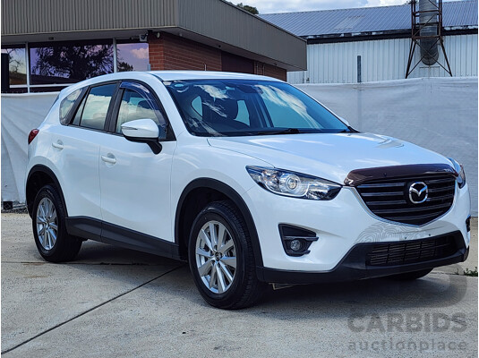 12/2016 Mazda Cx-5 MAXX Sport (4x4) MY17 4d Wagon White 2.2L