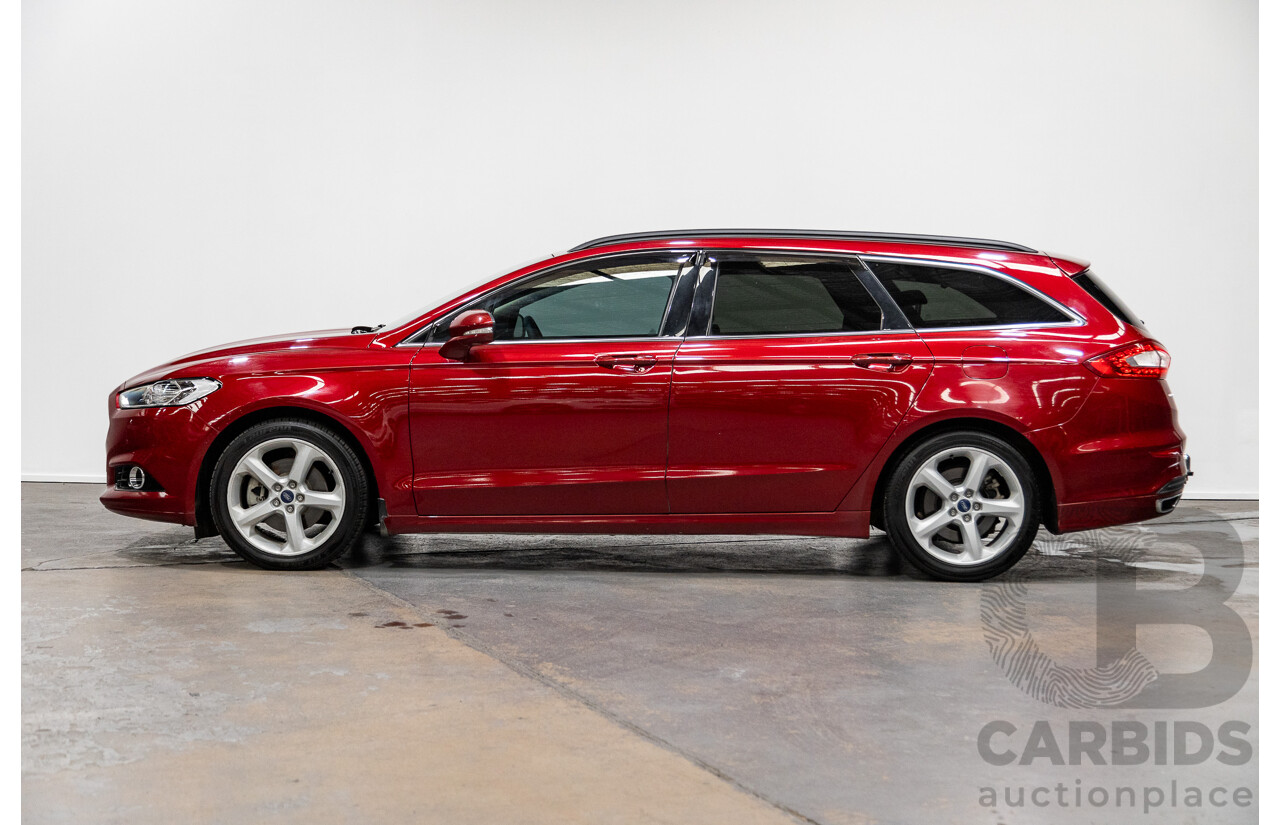 04/2018 Ford Mondeo Trend TDCi MD MY18 4d Wagon Ruby Red Turbo Diesel 2.0L