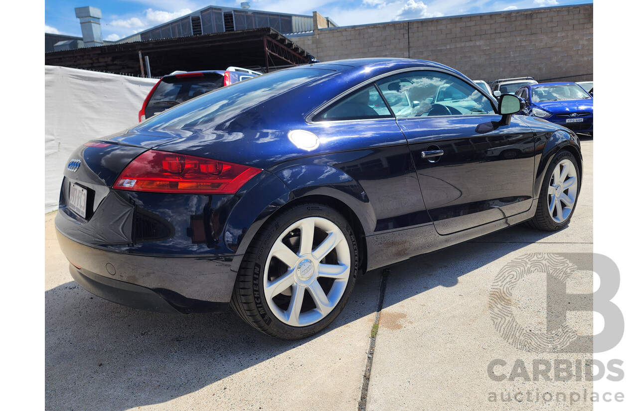 4/2007 Audi TT 2.0 TFSI 8J 2d Coupe Blue 2.0L