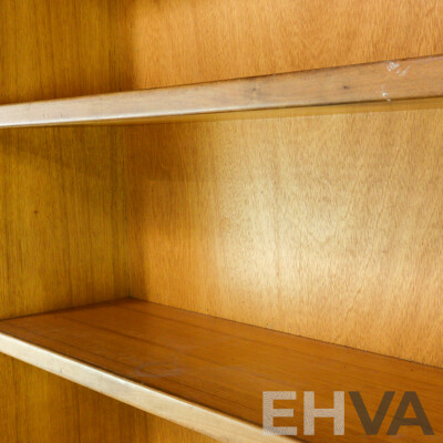 Hardwood Open Legal Bookcase