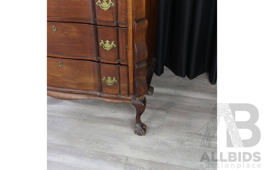 Stinkwood Chest of Four Drawers