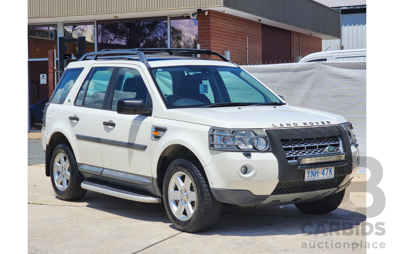 3/2008 Land Rover Freelander 2 SE TD4 (4x4) LF MY08 4d Wagon White 2.2L