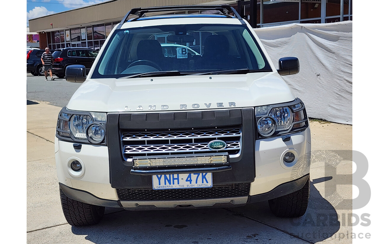 3/2008 Land Rover Freelander 2 SE TD4 (4x4) LF MY08 4d Wagon White 2.2L