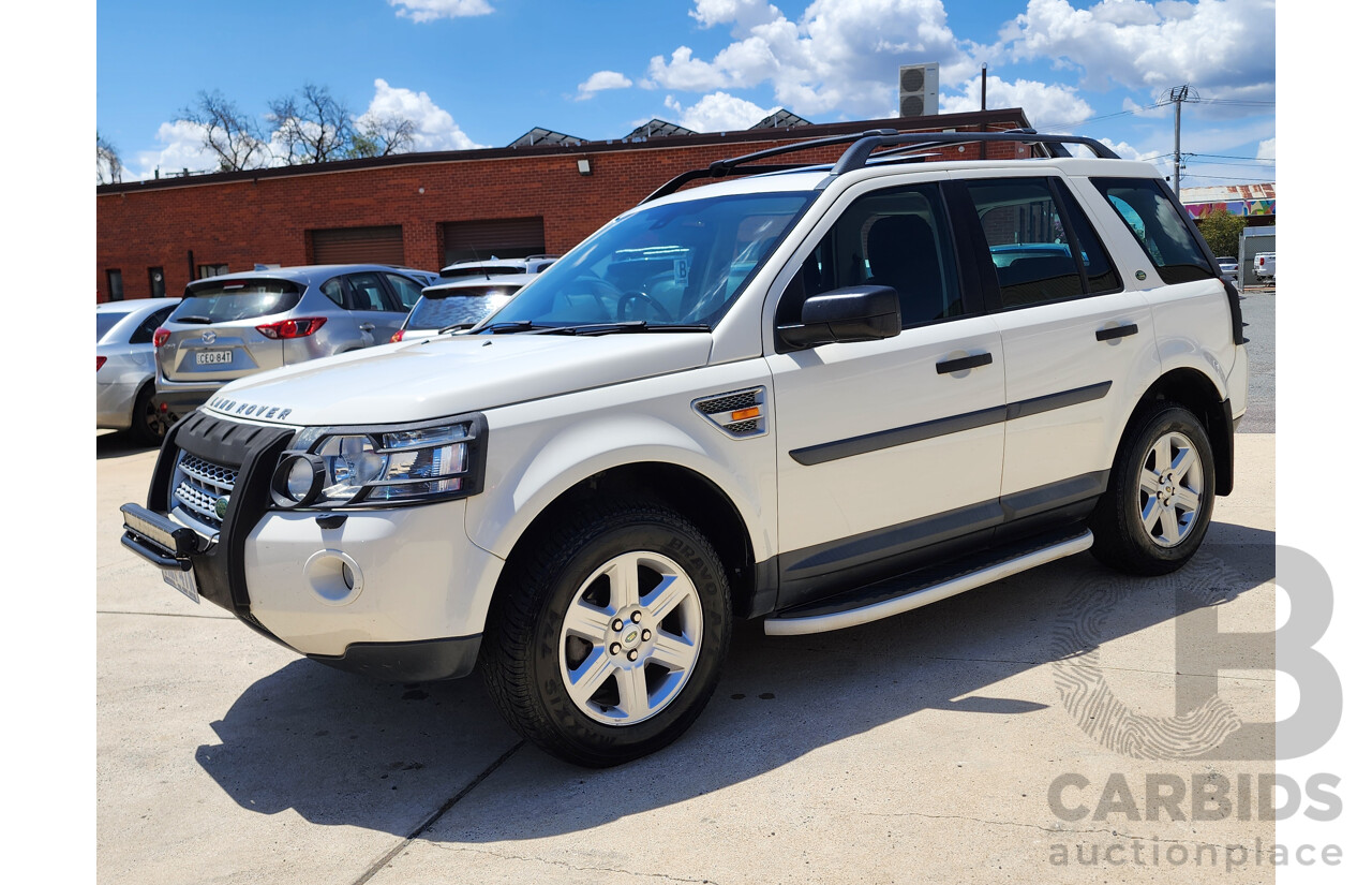 3/2008 Land Rover Freelander 2 SE TD4 (4x4) LF MY08 4d Wagon White 2.2L