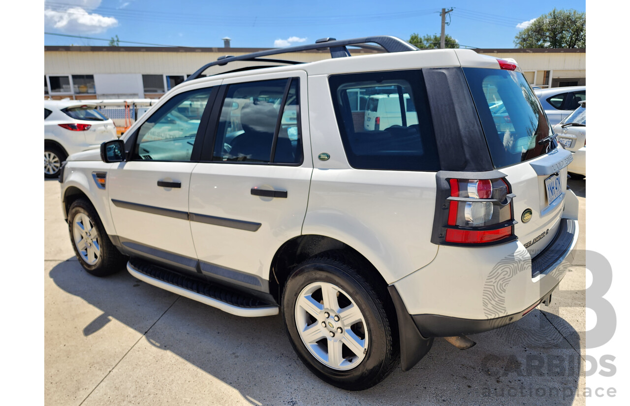 3/2008 Land Rover Freelander 2 SE TD4 (4x4) LF MY08 4d Wagon White 2.2L