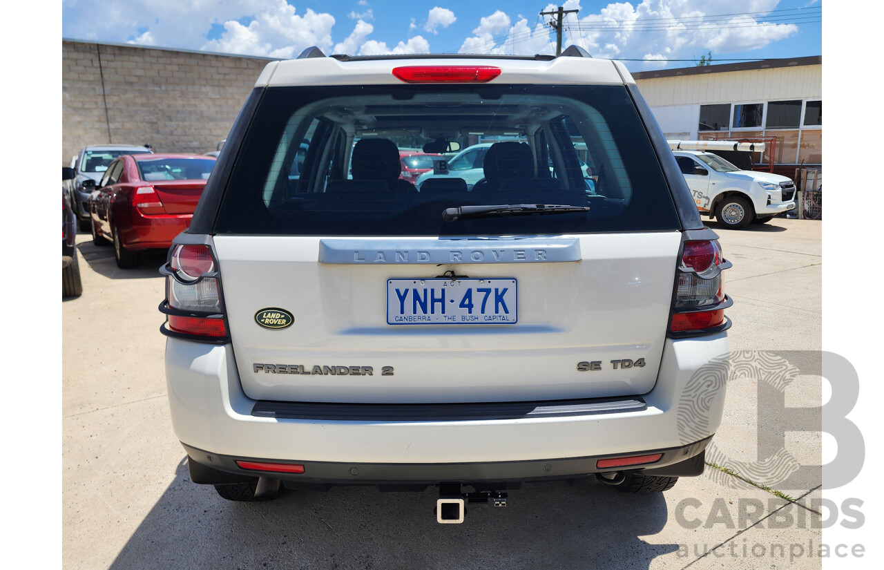 3/2008 Land Rover Freelander 2 SE TD4 (4x4) LF MY08 4d Wagon White 2.2L