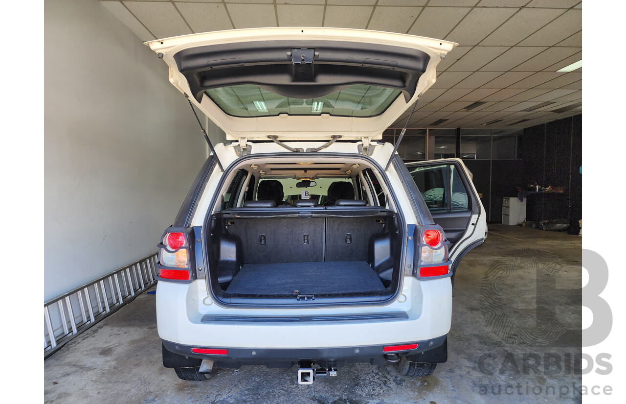 3/2008 Land Rover Freelander 2 SE TD4 (4x4) LF MY08 4d Wagon White 2.2L