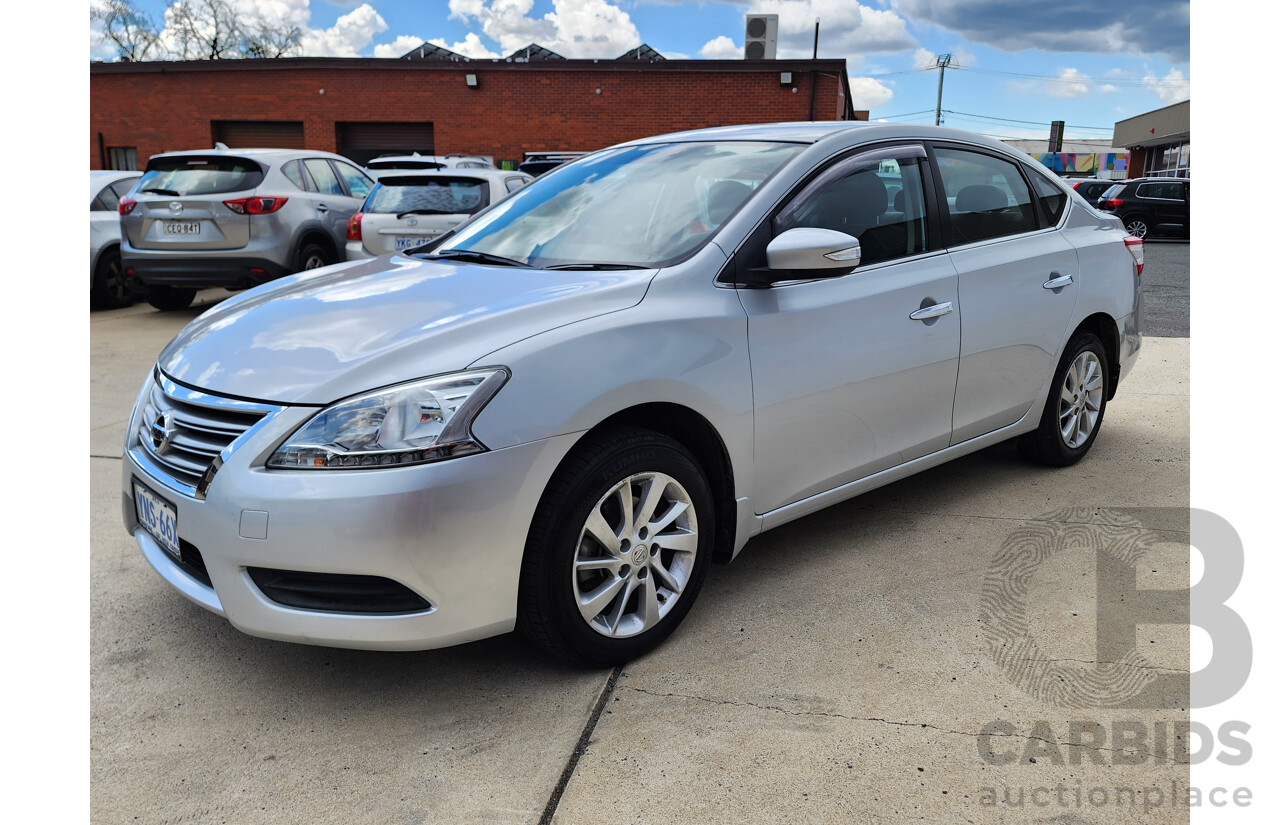 11/2014 Nissan Pulsar ST B17 4d Sedan Silver Or Chrome 1.8L