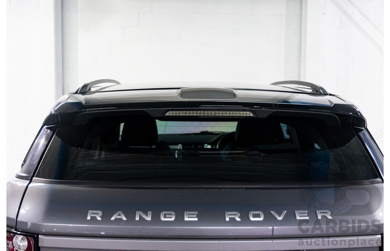 2/2015 Range Rover Evoque SD4 Pure LV MY15 5d Wagon Corris Grey Metallic Turbo Diesel 2.2L