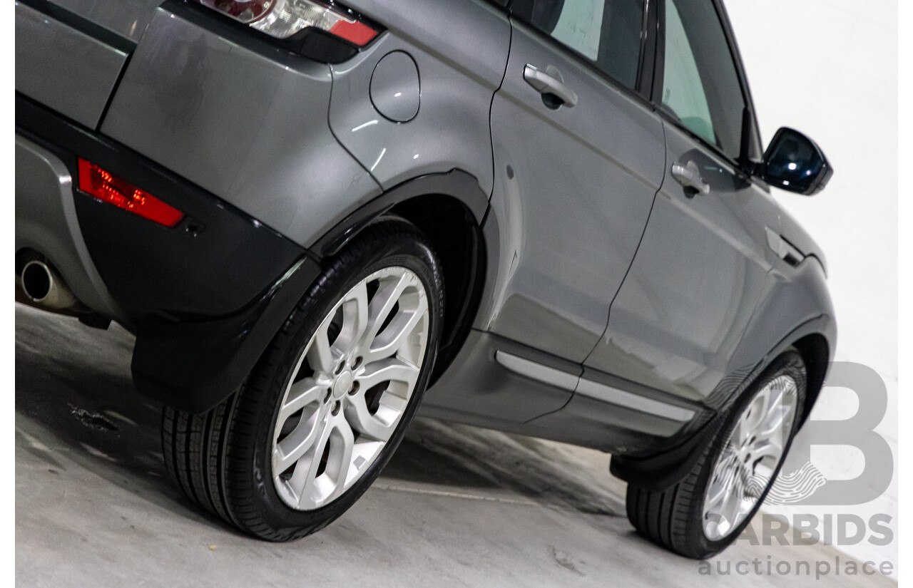 2/2015 Range Rover Evoque SD4 Pure LV MY15 5d Wagon Corris Grey Metallic Turbo Diesel 2.2L