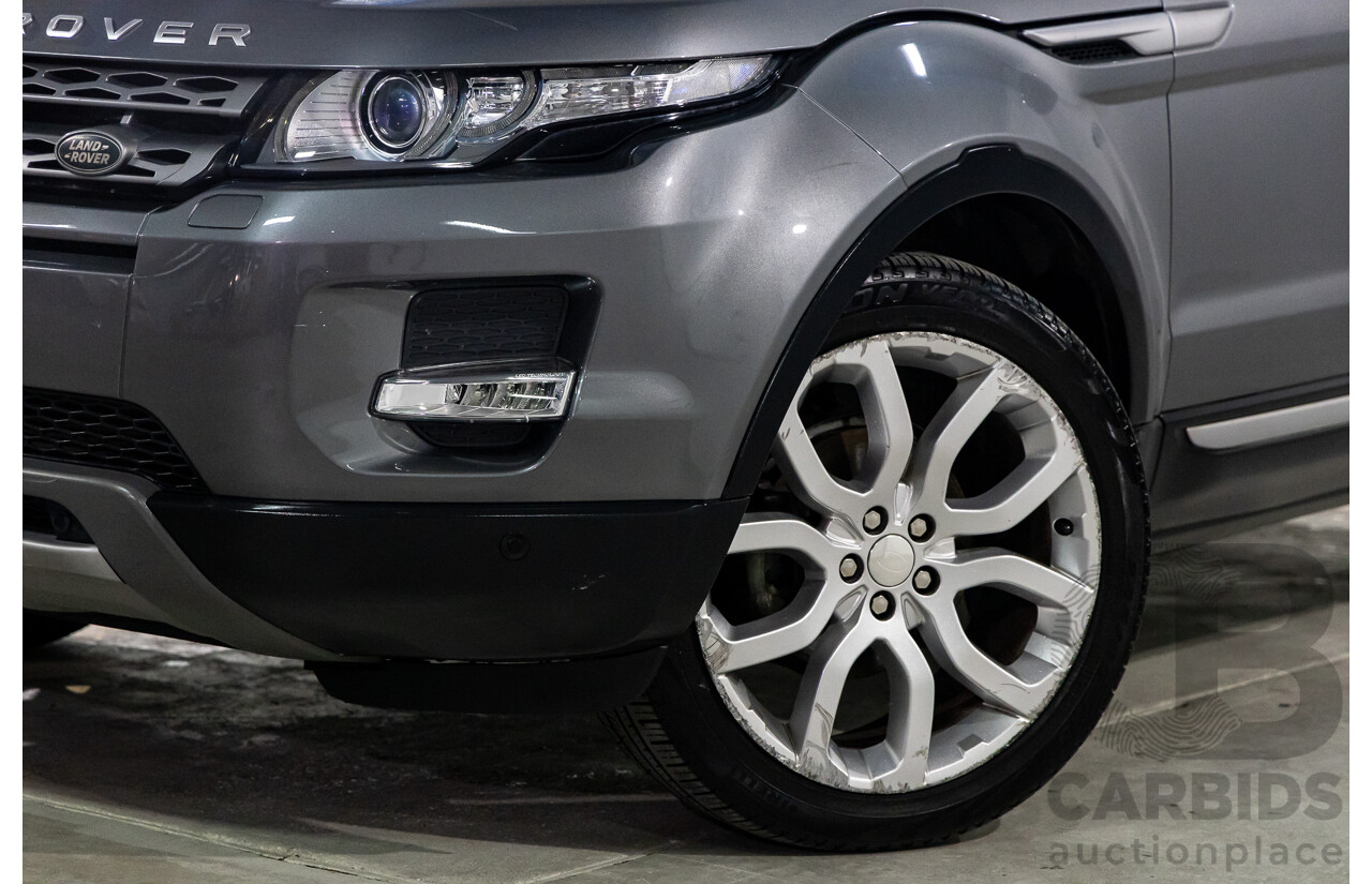 2/2015 Range Rover Evoque SD4 Pure LV MY15 5d Wagon Corris Grey Metallic Turbo Diesel 2.2L