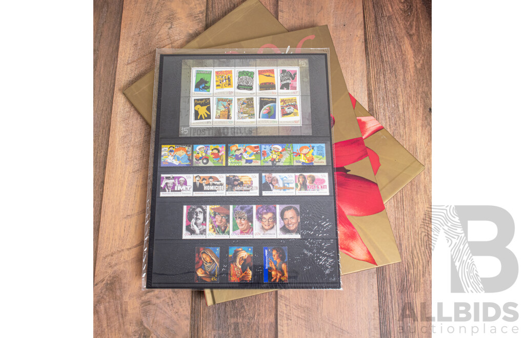 Australian 2005 and 2006 Annual Stamp Albums - Face Value $139