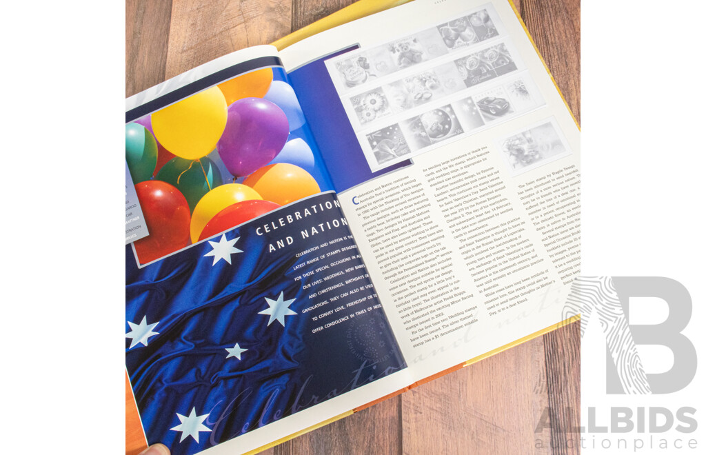 Australian 2003 and 2004 Annual Stamp Albums - Face Value $104